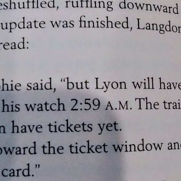 True 1st Print Dan Brown The Da Vinci Code 1st Ed Hardcover Book - Picture 6 of 7